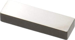 Mitutoyo - 0.19" Rectangular Steel Gage Block - Accuracy Grade AS-1, Includes Certificate of Inspection - Industrial Tool & Supply