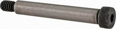 Value Collection - 5/16" Shoulder Diam x 2" Shoulder Length, 1/4-20 UNC, Hex Socket Shoulder Screw - 4140 Alloy Steel with Nylon Locking Patch, 7/32" Head Height x 7/16" Head Diam - Industrial Tool & Supply
