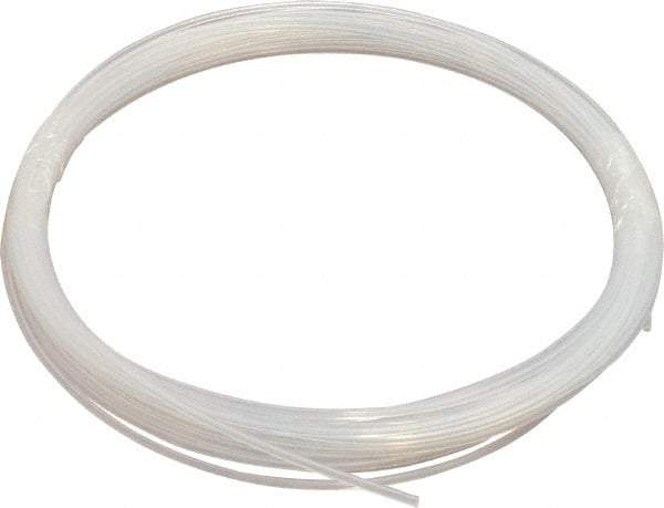 Parker - 1/16" ID x 1/8" OD, 1/32" Wall Thickness, 50' Long, PTFE FEP Tube - Natural, 300 Max psi - Industrial Tool & Supply