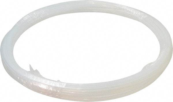 Parker - 1/8" ID x 1/4" OD, 1/16" Wall Thickness, 50' Long, PTFE FEP Tube - Natural, 300 Max psi - Industrial Tool & Supply