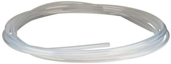 Parker - 11/16" ID x 3/4" OD, 1/32" Wall Thickness, 50' Long, PTFE FEP Tube - Natural, 55 Max psi - Industrial Tool & Supply