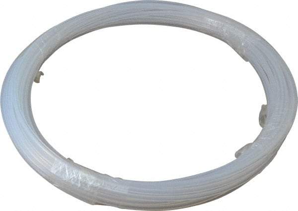 Parker - 1/8" ID x 1/4" OD, 1/16" Wall Thickness, 50' Long, PTFE PFA Tube - Natural, 375 Max psi - Industrial Tool & Supply