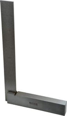 SPI - 9" Blade Length, 5-1/2" Base Length Spring Steel Square - 0.0009" (Parallel) & 0.0017" (Square) Accuracy - Industrial Tool & Supply
