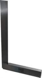 SPI - 12" Blade Length, 7-1/2" Base Length Spring Steel Square - 0.001" (Parallel) & 0.002" (Square) Accuracy - Industrial Tool & Supply