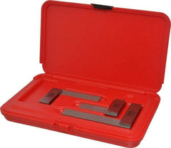 SPI - 3 Piece, 2, 2-1/2, 3 Inch Base Length, 2, 3, 4 Inch Blade Length, Square Set - Industrial Tool & Supply