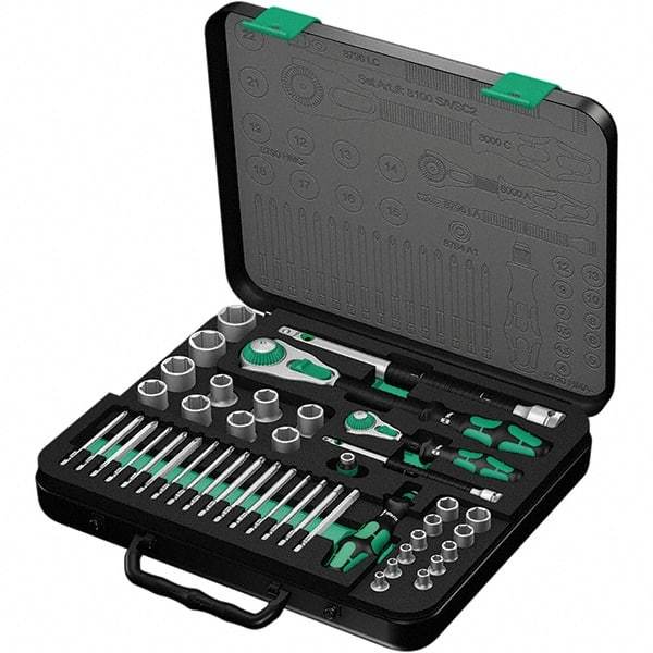Wera - Socket Sets Measurement Type: Metric Drive Size: 1/4, 1/2 - Industrial Tool & Supply
