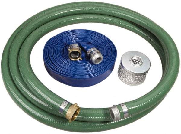 Alliance Hose & Rubber - Suction and Discharge Pump Hose Kits - For Use with 3 Inch Pumps - Industrial Tool & Supply