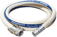 Alliance Hose & Rubber - 1-1/4" Inside x 1.7" Outside Diam, Food & Beverage Hose - Industrial Tool & Supply