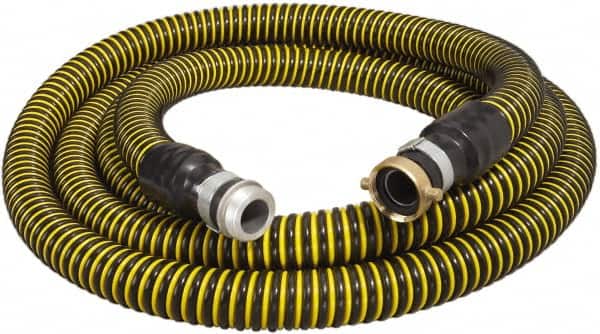 Alliance Hose & Rubber - -40 to 140°F, 1-1/2" Inside x 2.17" Outside Diam, Polyethylene Liquid Suction & Discharge Hose - Industrial Tool & Supply