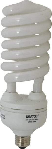 Value Collection - 55 Watt Fluorescent Residential/Office Medium Screw Lamp - 2,700°K Color Temp, 3,700 Lumens, T5, 10,000 hr Avg Life - Industrial Tool & Supply