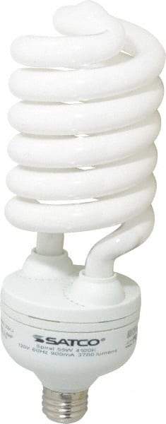 Value Collection - 55 Watt Fluorescent Residential/Office Medium Screw Lamp - 4,100°K Color Temp, 3,700 Lumens, T5, 10,000 hr Avg Life - Industrial Tool & Supply