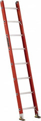 Louisville - 8' High, Type IA Rating, Fiberglass Single Ladder - Industrial Tool & Supply
