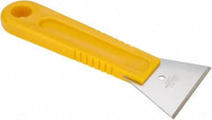 Olfa - Stainless Steel 1-Edge Scraper - 1-1/4" Blade Width x 2-21/64" Blade Length, 6-5/16" Long Handle - Industrial Tool & Supply