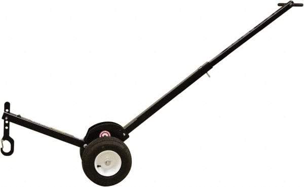 Mag-Mate - 400 Lb Load Capacity, Lift Magnet Dolly - 12" High x 41" Long x 13" Wide - Industrial Tool & Supply
