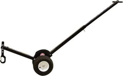 Mag-Mate - 400 Lb Load Capacity, Lift Magnet Dolly - 12" High x 41" Long x 13" Wide - Industrial Tool & Supply