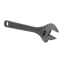 Paramount - 1-5/16" Jaw Capacity, 10" Standard Adjustable Wrench - Chrome Vanadium Steel, Black Finish - Industrial Tool & Supply