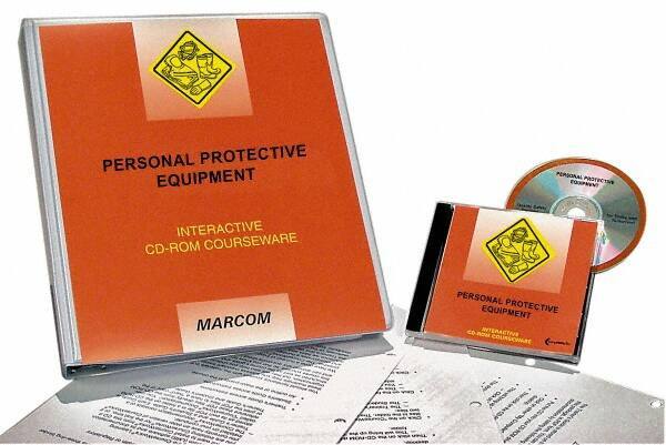 Marcom - Personal Protective Equipment, Multimedia Training Kit - 45 min Run Time CD-ROM, English & Spanish - Industrial Tool & Supply