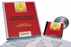 Marcom - Electrical Safety in HazMat Environments, Multimedia Training Kit - 45 min Run Time CD-ROM, English & Spanish - Industrial Tool & Supply