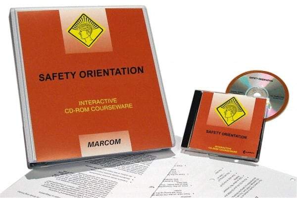 Marcom - Safety Orientation, Multimedia Training Kit - 45 min Run Time CD-ROM, English & Spanish - Industrial Tool & Supply