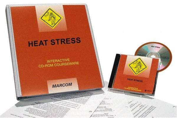 Marcom - Heat Stress, Multimedia Training Kit - 45 min Run Time CD-ROM, English & Spanish - Industrial Tool & Supply