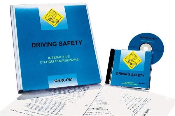 Marcom - Driving Safety, Multimedia Training Kit - 45 min Run Time CD-ROM, English & Spanish - Industrial Tool & Supply