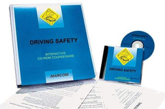 Marcom - Driving Safety, Multimedia Training Kit - 45 min Run Time CD-ROM, English & Spanish - Industrial Tool & Supply