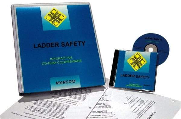 Marcom - Ladder Safety, Multimedia Training Kit - CD-ROM, English - Industrial Tool & Supply