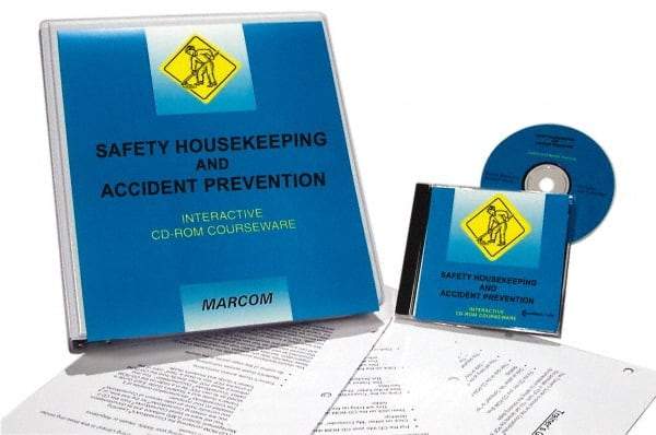 Marcom - Safety Housekeeping and Accident Prevention, Multimedia Training Kit - CD-ROM, English - Industrial Tool & Supply