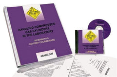 Marcom - Handling Compressed Gas Cylinders in the Laboratory, Multimedia Training Kit - 45 min Run Time CD-ROM, English & Spanish - Industrial Tool & Supply