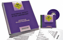 Marcom - Electrical Safety in the Laboratory, Multimedia Training Kit - 45 min Run Time CD-ROM, English & Spanish - Industrial Tool & Supply