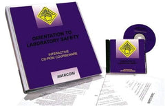 Marcom - Orientation to Laboratory Safety, Multimedia Training Kit - 45 min Run Time CD-ROM, English & Spanish - Industrial Tool & Supply