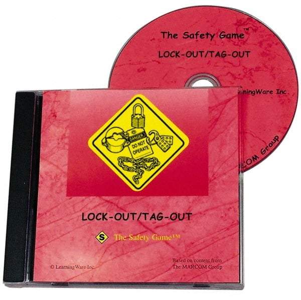 Marcom - Lockout/Tagout, Multimedia Training Kit - Computer Game, English - Industrial Tool & Supply