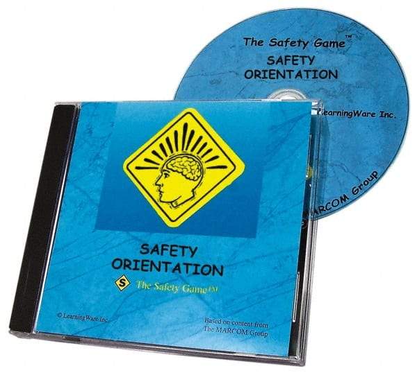 Marcom - Safety Orientation, Multimedia Training Kit - Computer Game, English - Industrial Tool & Supply