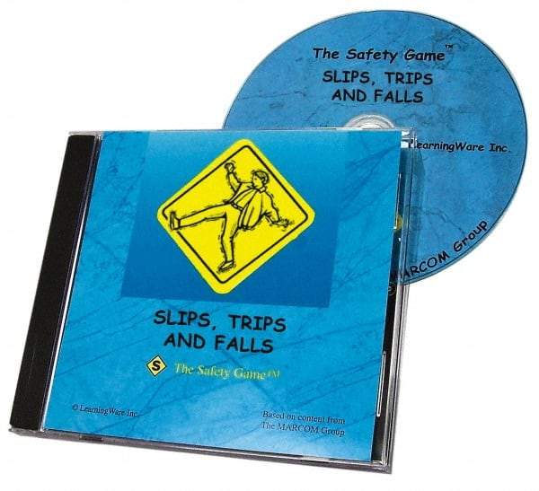 Marcom - Slips, Trips and Falls, Multimedia Training Kit - Computer Game, English - Industrial Tool & Supply