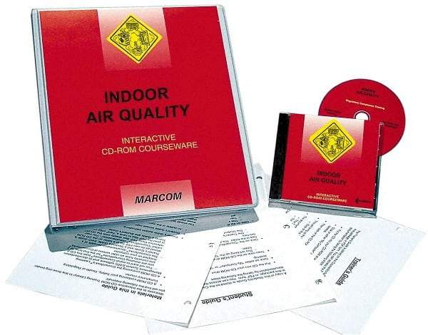 Marcom - Indoor Air Quality, Multimedia Training Kit - 45 min Run Time CD-ROM, English & Spanish - Industrial Tool & Supply