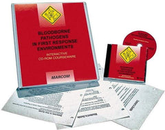 Marcom - Bloodborne Pathogens in First Response Environments, Multimedia Training Kit - 45 min Run Time CD-ROM, English & Spanish - Industrial Tool & Supply