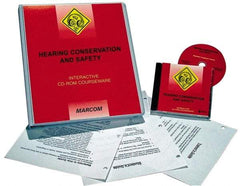 Marcom - Hearing Conservation and Safety, Multimedia Training Kit - 45 min Run Time CD-ROM, English & Spanish - Industrial Tool & Supply