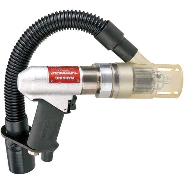 Dynabrade - 1/2" Keyed Chuck - Pistol Grip Handle, 950 RPM, 0.7 hp, 90 psi - Industrial Tool & Supply