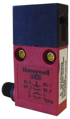 Honeywell - 10 Amp, 240 VAC, 250 VDC, 2 Pole Nonfused Safety Switch - NEMA 1, 12 & 13, 1.5 hp at 240 VAC, 0.27 hp at 250 VDC (Single Phase) - Industrial Tool & Supply