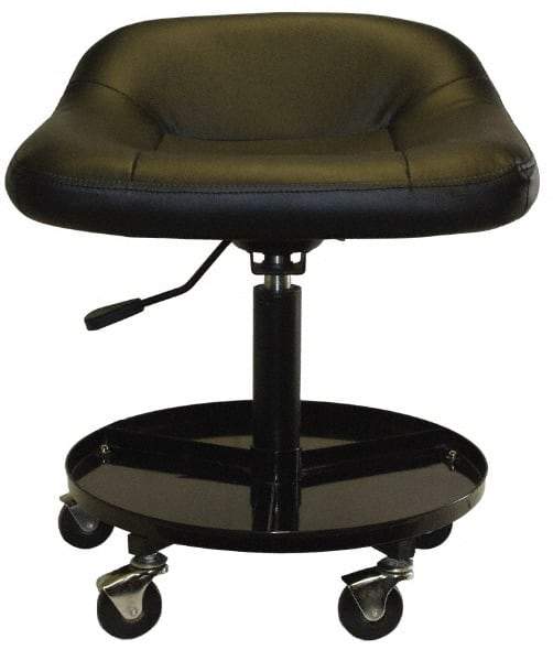 Sunex Tools - 320 Lb Capacity, 5 Wheel Adjustable Creeper Seat - Steel, 17.95" High - Industrial Tool & Supply