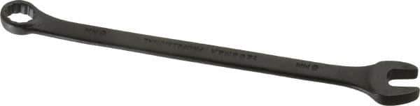 Proto - 8mm 12 Point Offset Combination Wrench - 15° Offset Angle, 5-13/32" OAL, Steel, Black Finish - Industrial Tool & Supply