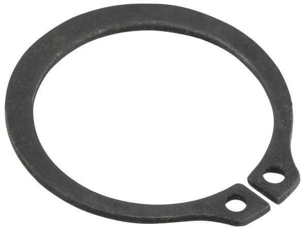 Value Collection - 0.882" Groove Diam, 15/16" Shaft Diam, Phosphate Spring Steel, Snap External Retaining Rings - 0.046" Groove Width, 0.042" Ring Thickness - Industrial Tool & Supply