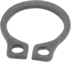 Value Collection - 0.23" Groove Diam, 1/4" Shaft Diam, Phosphate Spring Steel, Snap External Retaining Rings - 0.029" Groove Width, 0.025" Ring Thickness - Industrial Tool & Supply
