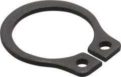 Value Collection - 0.29" Groove Diam, 5/16" Shaft Diam, Phosphate Spring Steel, Snap External Retaining Rings - 0.029" Groove Width, 0.025" Ring Thickness - Industrial Tool & Supply