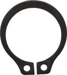 Value Collection - 0.412" Groove Diam, 7/16" Shaft Diam, Phosphate Spring Steel, Snap External Retaining Rings - 0.029" Groove Width, 0.025" Ring Thickness - Industrial Tool & Supply
