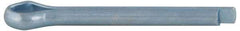 Value Collection - 1/8" Diam x 2" Long Extended Prong Cotter Pin - Grade 2, Zinc-Plated, Steel - Industrial Tool & Supply