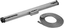Mitutoyo - 100" Max Measuring Range, 0.0004" Resolution, 100" Scale Length, Glass DRO Linear Scale - 5+5L0/1,000 µm Accuracy, IP53, 22.97' Cable Length, 0 to 45°C, Series AT103 - Industrial Tool & Supply