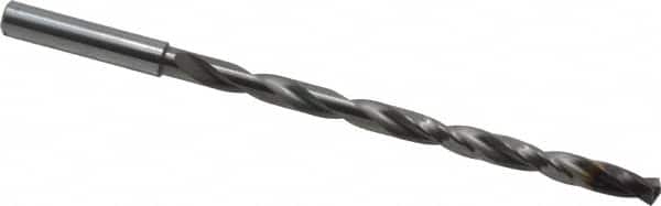 Guhring - 17/64" 140° 2-Flute Solid Carbide Extra Length Drill Bit - Industrial Tool & Supply