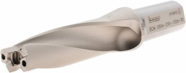 Iscar - 0.984 to 1.02" Diam, 3xD, 2.95" Max Depth, 1" Shank Diam, Replaceable Tip Drill - 25 Seat Size, DCM Toolholder, Series ChamDrill - Industrial Tool & Supply