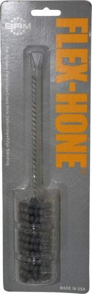 Brush Research Mfg. - 1-1/8" Bore Diam, 120 Grit, Silicon Carbide Flexible Hone - Fine, 8" OAL - Industrial Tool & Supply